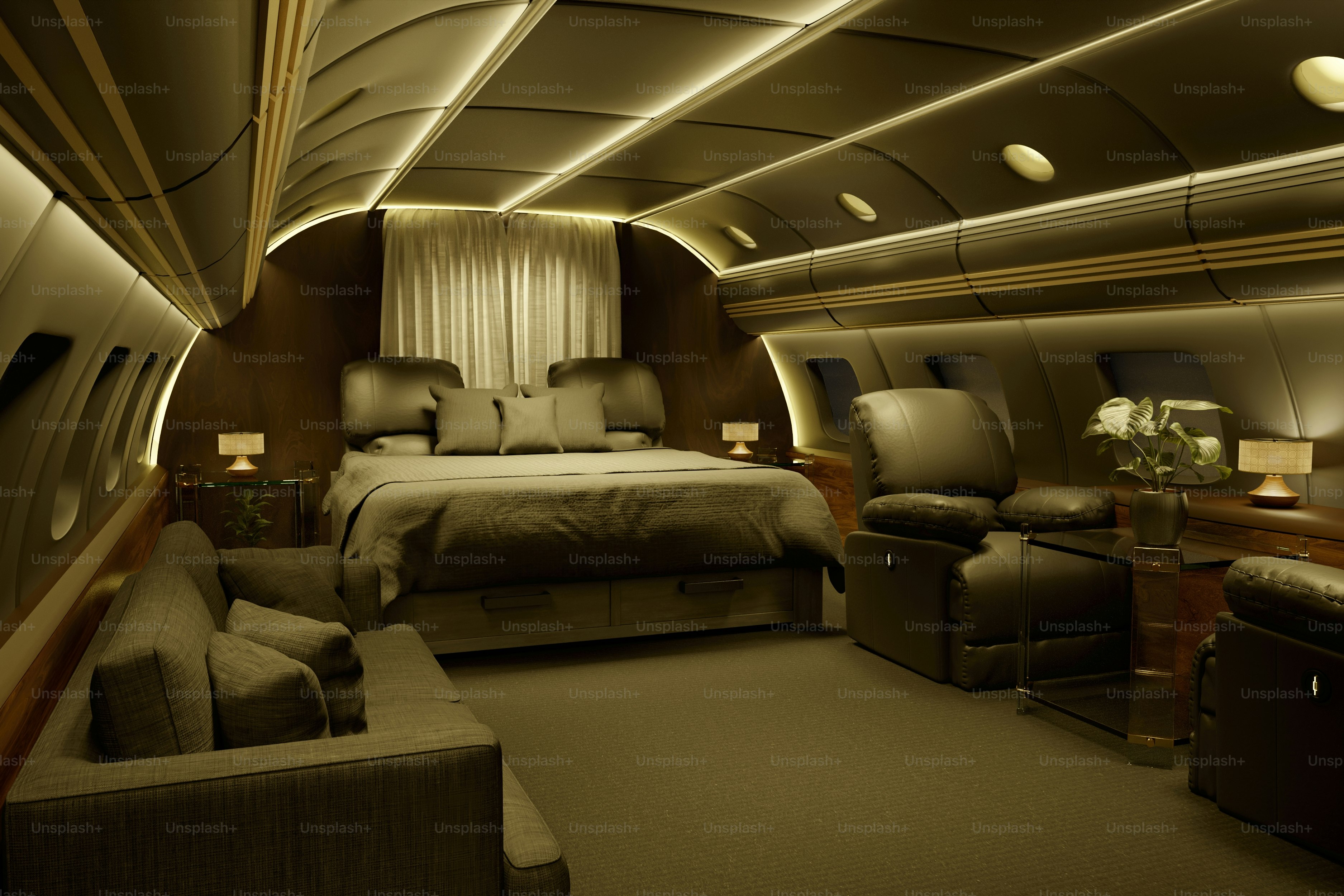 Aviation. 3D Render.